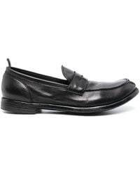 Officine Creative - Penny-slot Leather Loafers - Lyst
