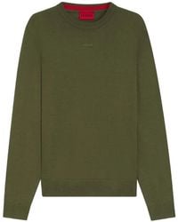 HUGO - Logo-Detail Sweatshirt - Lyst
