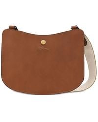 Longchamp - Small Épure Logo-Embossed Shoulder Bag - Lyst