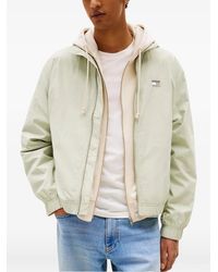 Tommy Hilfiger - Logo-Patch Bomber Jacket - Lyst