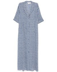 Marina Rinaldi - Mrsranch Geometric-Print Maxi Dress - Lyst