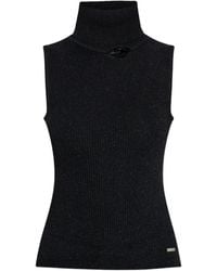 DSquared² - Sleeveless Turtleneck Top - Lyst