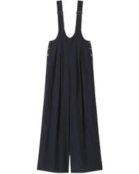 Lanvin - Strap-Detail Trousers - Lyst
