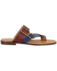 Tod's - Buckle-Fastening Leather Sandals - Lyst