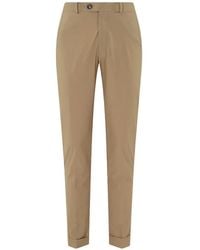 Rrd - Terzlight Button-Fastening Turn-Up Trousers - Lyst