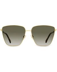 Jimmy Choo - Lavi Oversize-Frame Sunglasses - Lyst