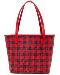 AAPE BY A BATHING AP - Logo Checked Tote Bag - Lyst