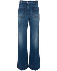 Victoria Beckham - Flared Jeans - Lyst