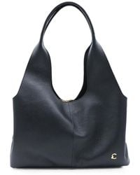 Coccinelle - Logo-Plaque Pebbled-Leather Tote Bag - Lyst