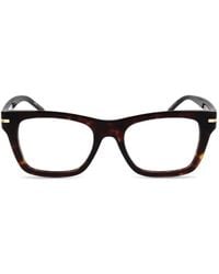 BOSS - Tortoiseshell-Effect Rectangle-Frame Glasses - Lyst