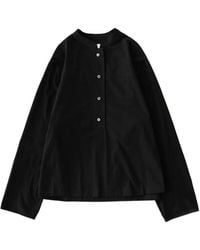 Studio Nicholson - Camisa Vega Con Cuatro Botones - Lyst