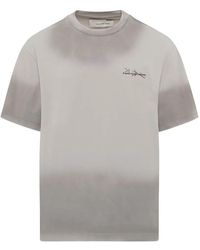 Feng Chen Wang - Spray-Painted Logo T-Shirt - Lyst
