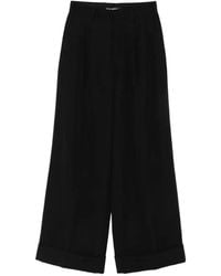 Junya Watanabe - Pleated Turn-Up Trousers - Lyst