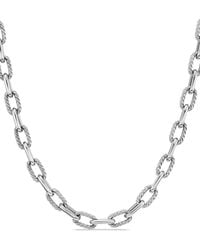 David Yurman - Sterling Dy Madison Chain Necklace (6Mm) - Lyst