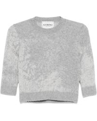 Iceberg - Jersey Con Cuello Redondo - Lyst