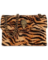 Kurt Geiger - Mini Kensington Tiger-Print Shoulder Bag - Lyst