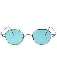 Lindberg - 8218 Geometric-Frame Sunglasses - Lyst