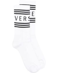 Versace - 90s ロゴ 靴下 - Lyst