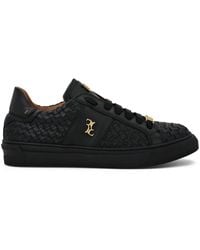 Billionaire - Nappa Low-Top Sneakers - Lyst