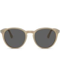 Persol - Round Frame Sunglasses - Lyst