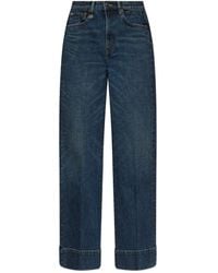R13 - Jeans Met Logopatch - Lyst