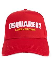DSquared² - Casquette Brodée À Effet Usé - Lyst