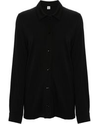 Totême - Jersey Button-up Shirt - Lyst
