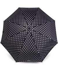 Moschino - Monogram-Print Folding Umbrella - Lyst