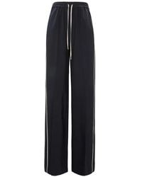 Dorothee Schumacher - Casual Attraction Side-Stripe Track Pants - Lyst