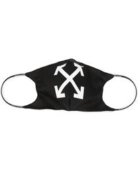 Off-White c/o Virgil Abloh Arrows Logo Face Mask - Black