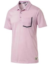 PUMA - Faraday Golf Polo Shirt - Lyst