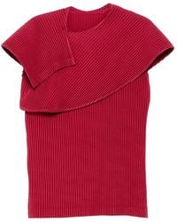 Homme Plissé Issey Miyake - Pleated T-Shirt - Lyst