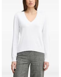 Benetton - Pull À Col V - Lyst