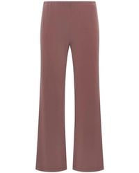 Maliparmi - Flared Jersey Trousers - Lyst