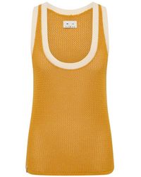 The Upside - Fenway Wales Knit Tank Top - Lyst