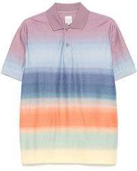 Paul Smith - Smith-Stripe Polo Shirt - Lyst