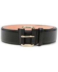 Moschino - Cinturón Con Logo Grabado - Lyst