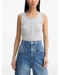 Munthe - Button Tank Top - Lyst