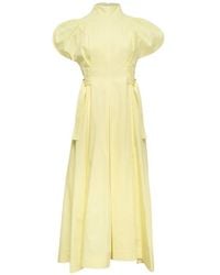 3.1 Phillip Lim - Belted Puff-Sleeve Dress - Lyst