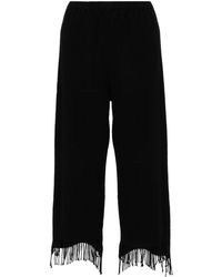 By Malene Birger - Mirabellas Fringed Trousers - Lyst