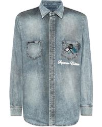 Philipp Plein - Cars Racing デニムシャツ - Lyst