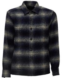 Xacus - Moon Astrakan-Effect Wool Shirt - Lyst
