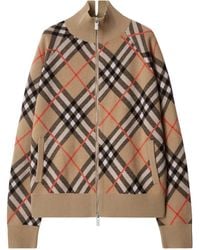 Burberry - Cárdigan con motivo Vintage Check - Lyst