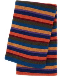 Paul Smith - Striped Wool Scarf - Lyst