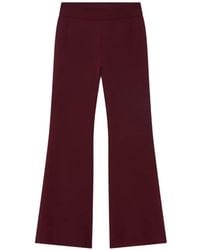 Stella McCartney - Knit Flared Trousers - Lyst