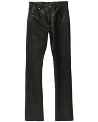 Versace - Leren Broek - Lyst