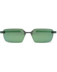 Tag Heuer - Flex Rimless Rectangular Sunglasses - Lyst