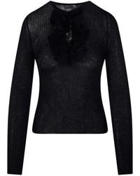 Nude - Ribbed Sweater - Lyst