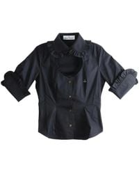 Vivienne Westwood - Toulouse Ruffle-Trim Cut-Out Shirt - Lyst