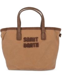 MC2 Saint Barth - Logo-Lettering Tote Bag - Lyst